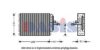 AKS DASIS 821430N Evaporator, air conditioning